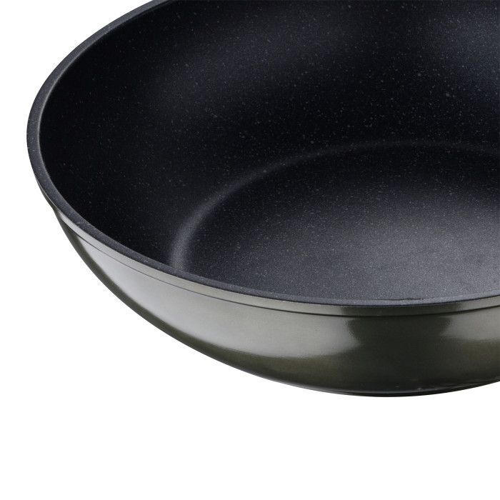 Сковорода Bergner Midnight, Вок 28 см (BG-30129-GR) зображення 6