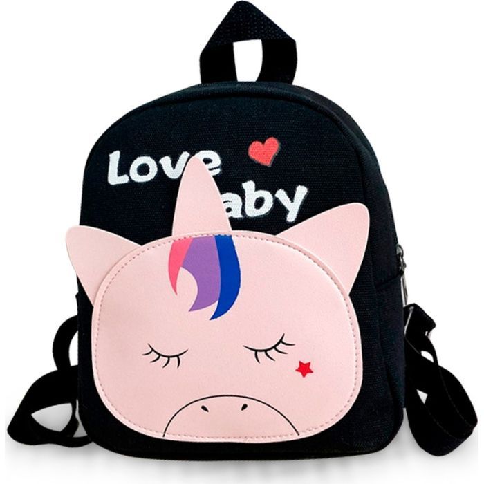 Рюкзак детский Evo-kids Small Unicorn-2 Blac (2418-19 Black Unicorn-2)