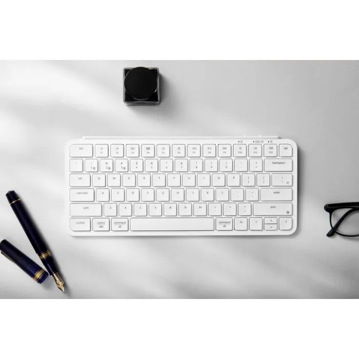 Клавиатура Keychron B1 Pro Wireless/Bluetooth/USB UA Ivory White (B1P-K8-UA) изображение 7