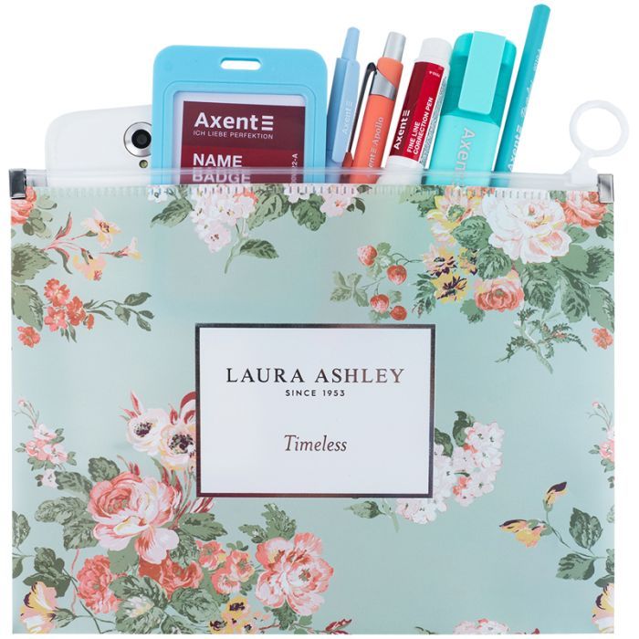 Папка на молнии Axent zip-lock А5 Laura Ashley, Timeless (1498-32-A) изображение 3