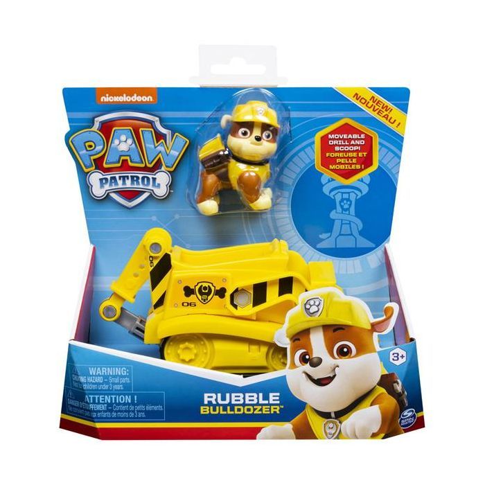 Игровой набор Paw Patrol Бульдозер с водителем Кремезом (SM16775/9924)
