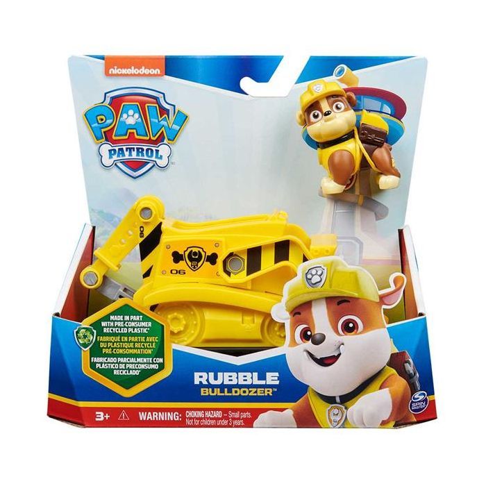 Игровой набор Paw Patrol Бульдозер с водителем Кремезом (SM16775/9924) изображение 6