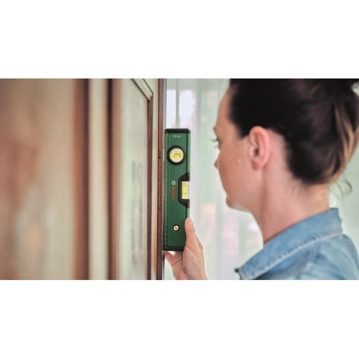 Рівень Bosch 25см, 2 капсули, алюмінієвий корпус (1.600.A02.7PL) зображення 3