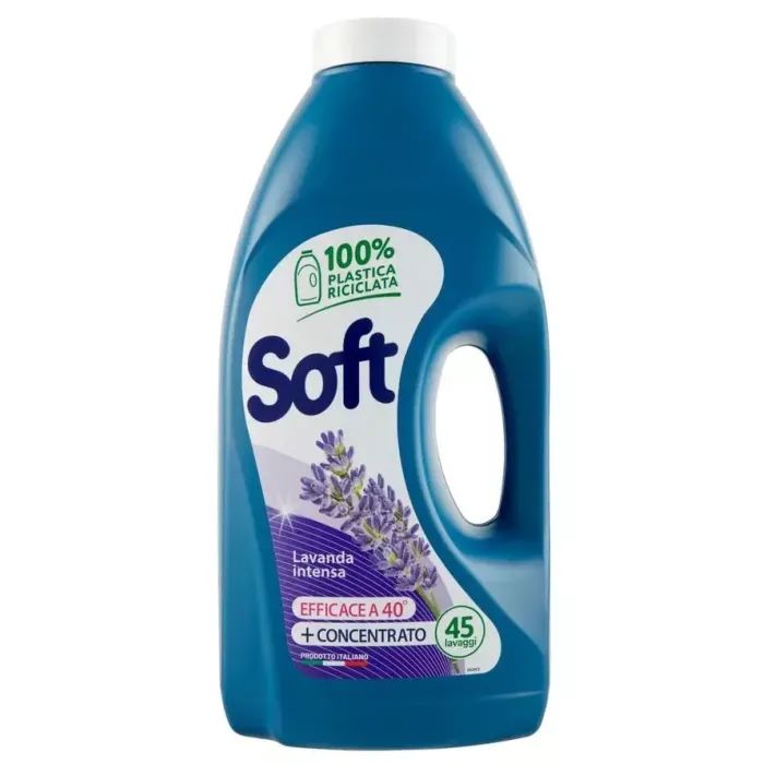 Гель для прання Soft Lavanda Intensa На основі натурального мила 2.25 л (8003640020201)
