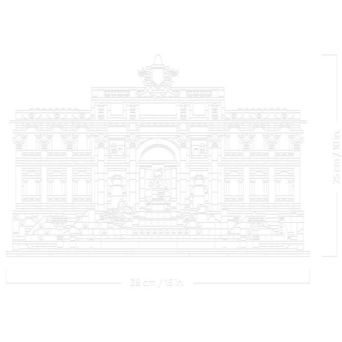 Конструктор LEGO Architecture Фонтан Треві (21062) зображення 8