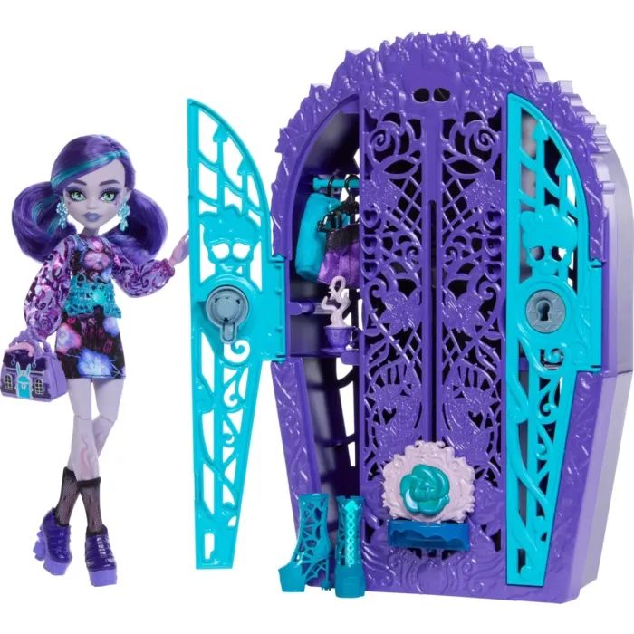 Кукла Monster High Набор-сюрприз Ужас-секреты Твайлы серии Цвет и тьма (HYT74)