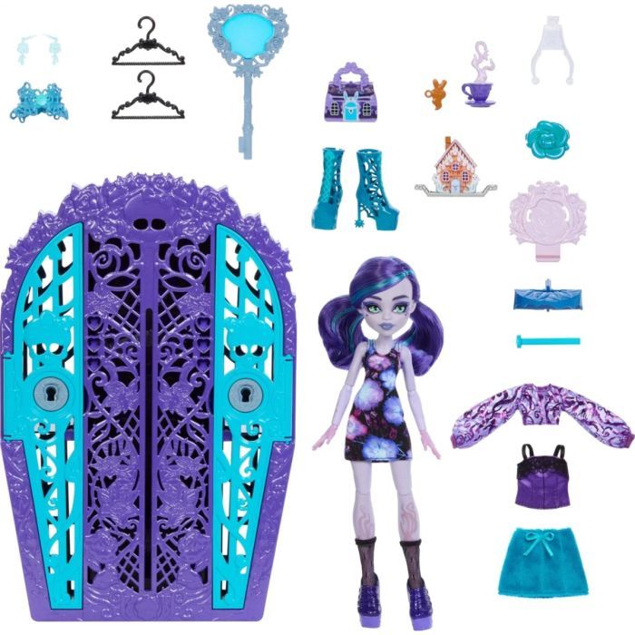 Кукла Monster High Набор-сюрприз Ужас-секреты Твайлы серии Цвет и тьма (HYT74) изображение 4