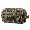Сумка Vintage Бананка текстильная на пояс Милитари (20157)