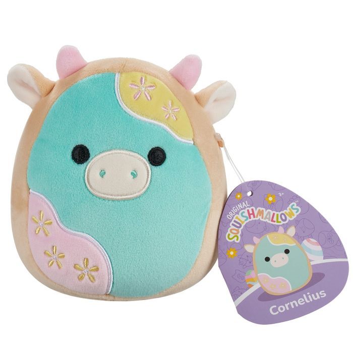 Мягкая игрушка Squishmallows Пастельная коровка 13 см (SQER01183) изображение 7