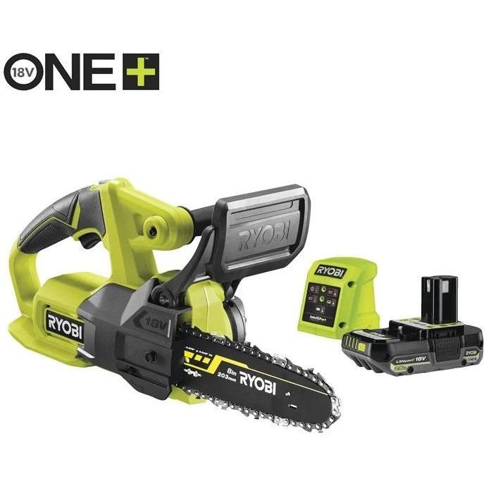 Ланцюгова пила Ryobi RY18CS20A-125 ONE+, 18V, 2.5Ah (5133005415) зображення 3