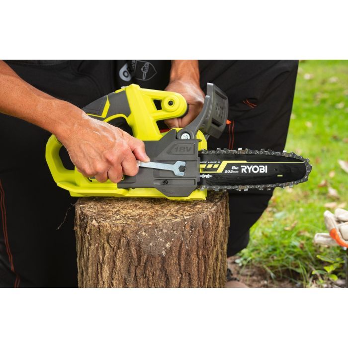 Ланцюгова пила Ryobi RY18CS20A-125 ONE+, 18V, 2.5Ah (5133005415) зображення 5