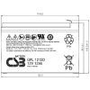 Батарея до ДБЖ CSB 12В 12 Аг (GPL12120 F2) зображення 2
