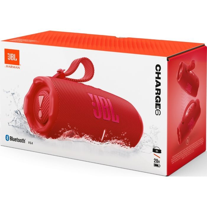Акустическая система JBL Charge 6 Red (JBLCHARGE6RED) изображение 11