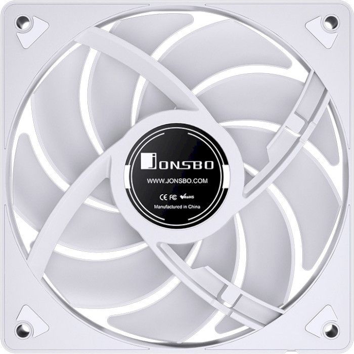Кулер для корпуса JONSBO SL-120CW White изображение 9