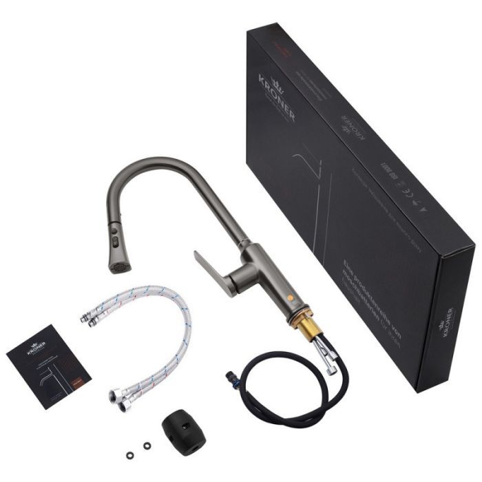 Смеситель Kroner KRP Makon-GRP030-T изображение 7