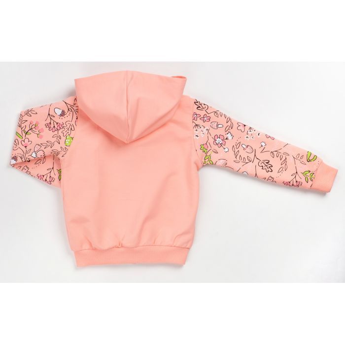 Кофта дитяча Breeze з квіточками (18051-86G-peach) зображення 2