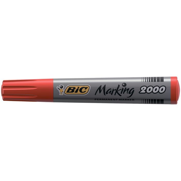 Маркер Bic перманентный, синий (bc8209143)