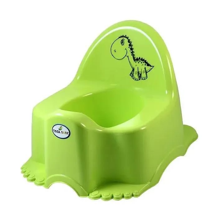 Горшок Tega Baby з музикою Dino lime (PO-056-138)