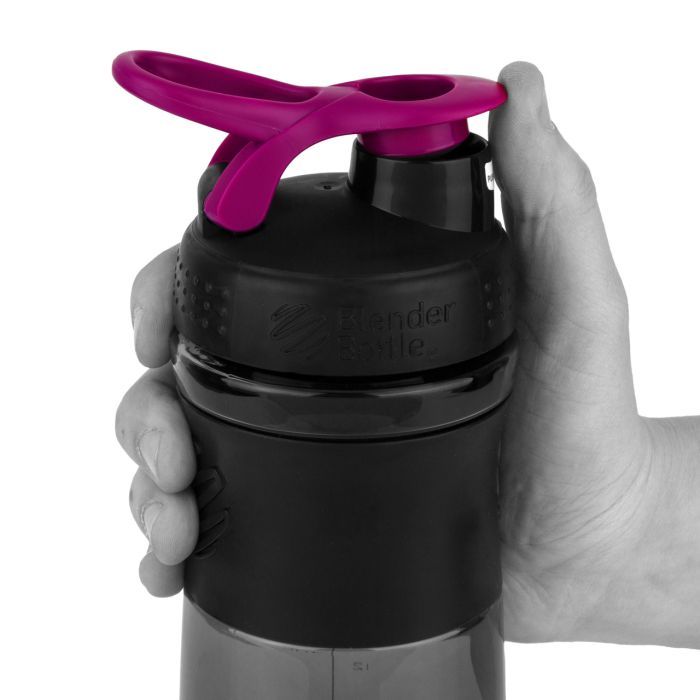 Шейкер спортивный BlenderBottle SportMixer Flip 28oz/820ml Black (SM 28oz Black) изображение 4