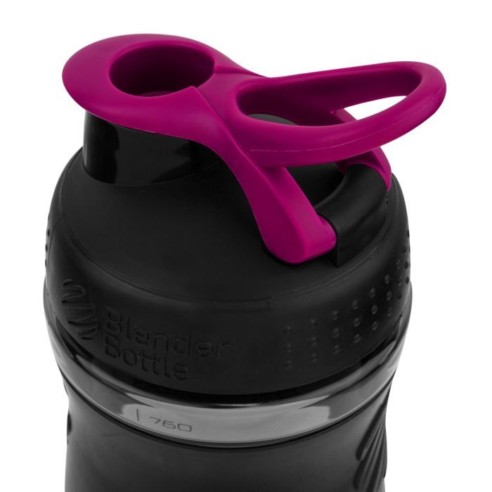 Шейкер спортивный BlenderBottle SportMixer Flip 28oz/820ml Black (SM 28oz Black) изображение 5