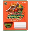 Зошит Kite Ninja Turtles, 18 аркушів, лінія (NT24-237) зображення 12