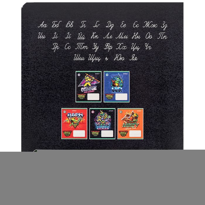 Зошит Kite Ninja Turtles, 18 аркушів, лінія (NT24-237) зображення 5