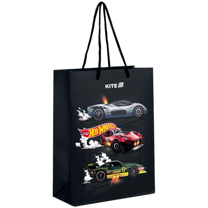 Подарочный пакет Kite Hot Wheels, 18х24 см (HW25-265)