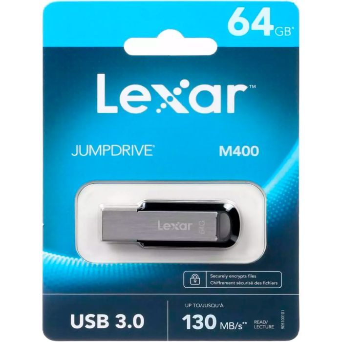 USB флеш накопитель Lexar 64GB JumpDrive M400 USB 3.0 (LJDM400064G-BNBNG) изображение 6