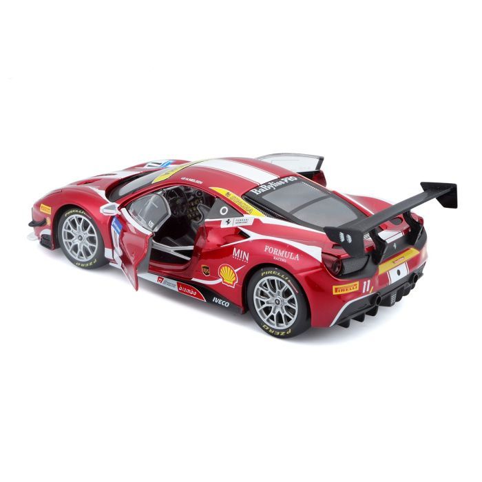 Машина Bburago Ferrari 488 Challenge (124) (18-26308) изображение 11