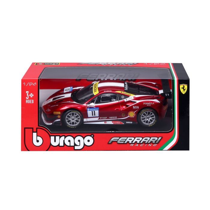 Машина Bburago Ferrari 488 Challenge (124) (18-26308) изображение 3