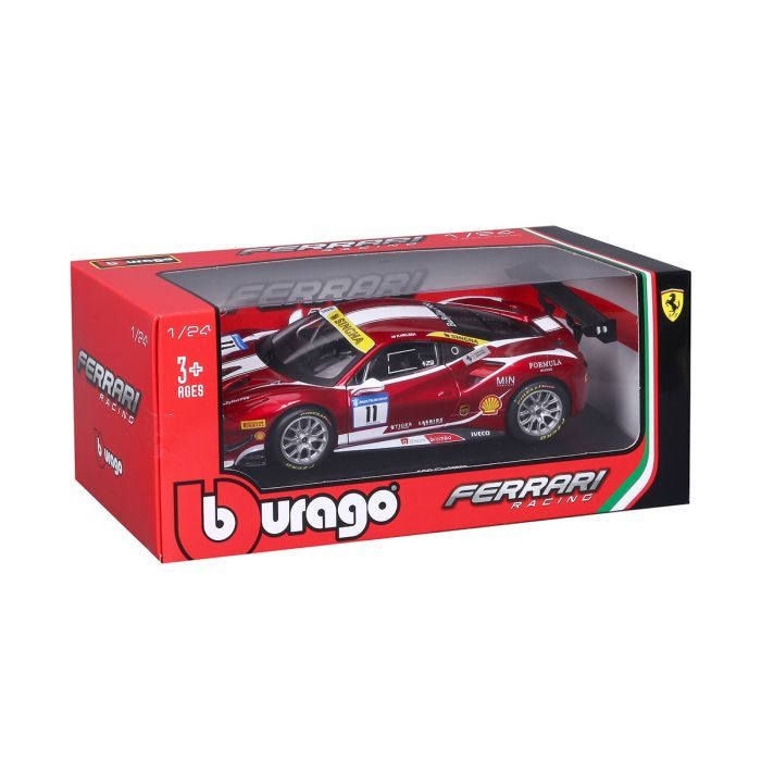 Машина Bburago Ferrari 488 Challenge (124) (18-26308) изображение 4