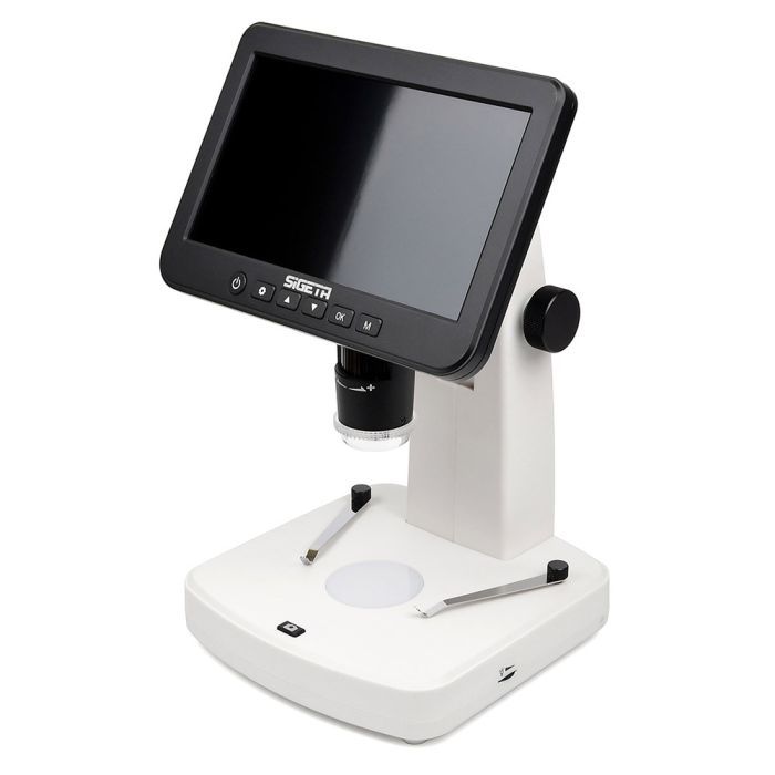Микроскоп Sigeta Цифровий Numeric Pro 10x-300x 5 MP 7" LCD (65512) изображение 4