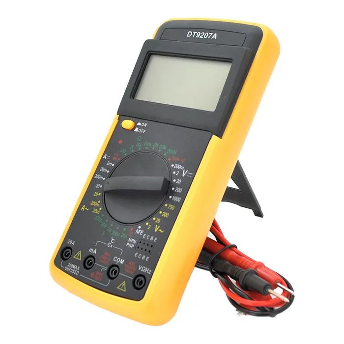 Цифровой мультиметр Voltronic DT-9207A, V, A, R, C, T, Q50 (DT-9207A)