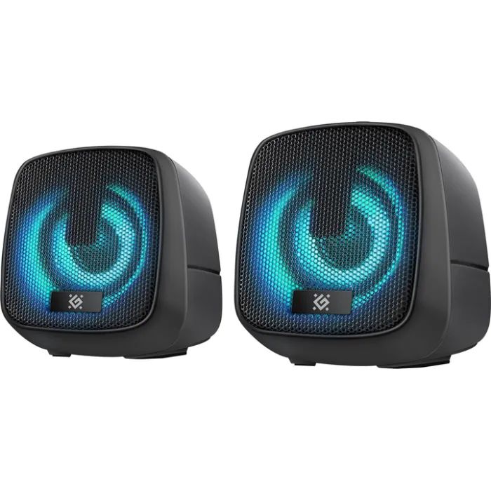 Акустическая система Defender J2 LED USB Black (65962) изображение 3
