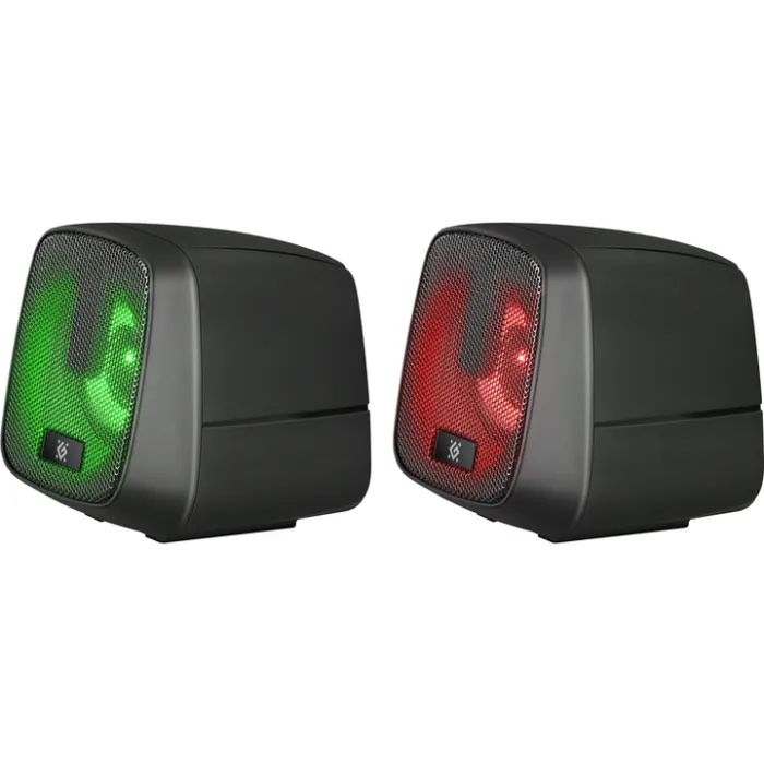 Акустическая система Defender J2 LED USB Black (65962) изображение 5