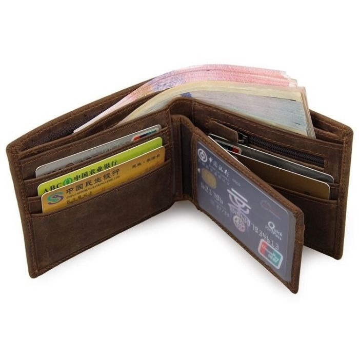 Кошелек Vintage Коричневый (14365) изображение 10