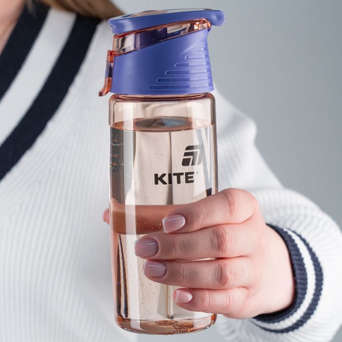 Поїльник-непроливайка Kite 550 мл, рожева (K25-401-4) зображення 5