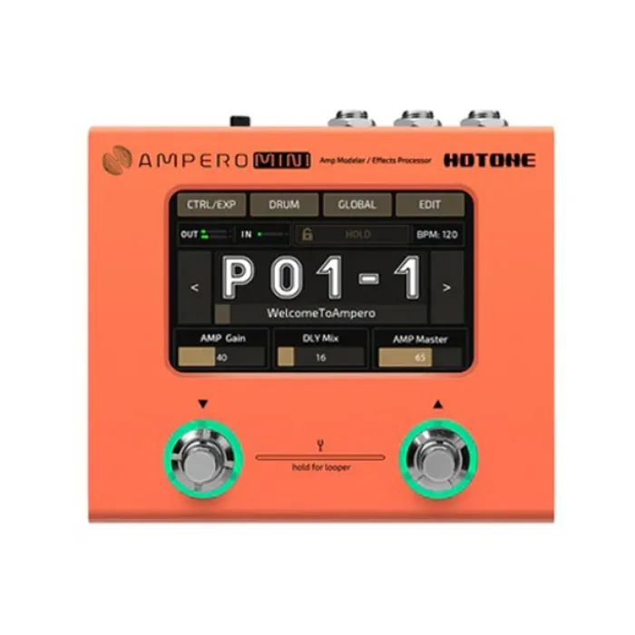 Гітарний процесор Hotone Audio Ampero Mini Orange (234790)