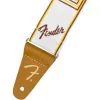 Ремень для гитары Fender Strap 2" Weighless Monogrammed White/Brown/Yellow (230247) изображение 2
