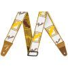 Ремень для гитары Fender Strap 2" Weighless Monogrammed White/Brown/Yellow (230247)