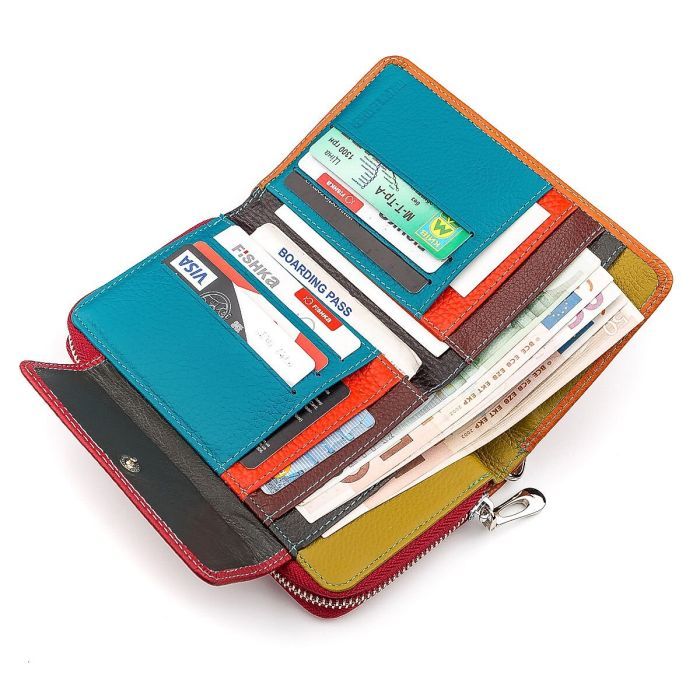 Гаманець ST Leather Червоний (18441) зображення 6