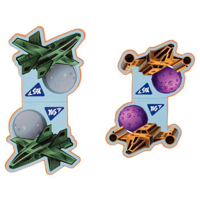 Закладки для книг Yes магнітні Super Space, 2шт (708116) зображення 3