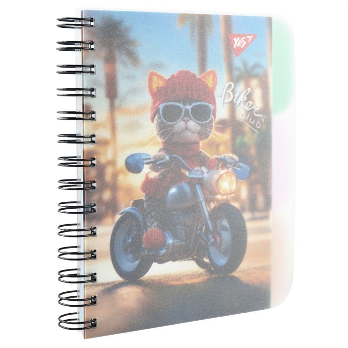 Блокнот Yes В6 Creative animals 144 листа пластиковая обложка (681979) изображение 3