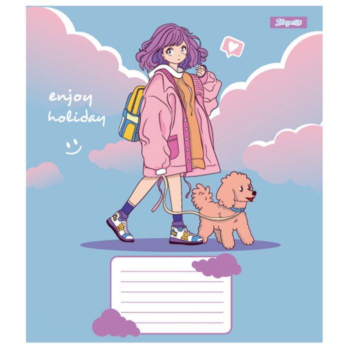 Тетрадь 1 вересня Anime girl А5 12 листов линия (767215) изображение 3