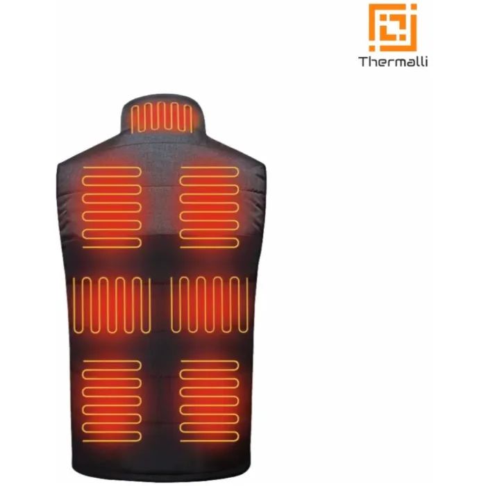 Жилет с подогревом Thermalli Chatel чорний/сірий S (10100505-01S) изображение 3