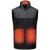 Жилет с подогревом Thermalli Chatel чорний/сірий L (10100505-01L)