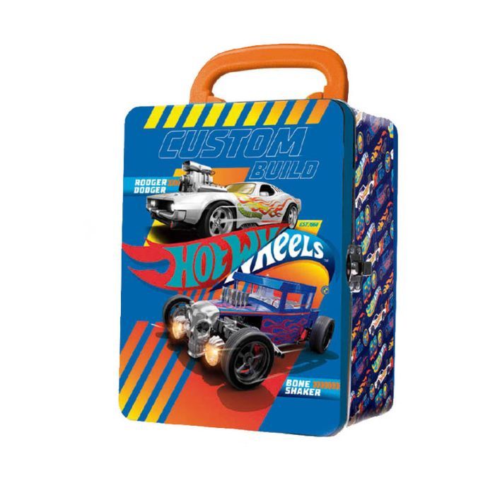 Автотрек Hot Wheels Контейнер для 18 машинок (HWCC2-23B)