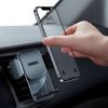 Універсальний автотримач Baseus Easy Control Clamp Car Mount Holder (A Set) Black (SUYK000001) зображення 8