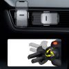 Універсальний автотримач Baseus Easy Control Clamp Car Mount Holder (A Set) Black (SUYK000001) зображення 9