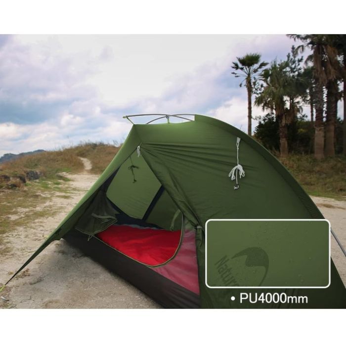 Палатка Naturehike двомісний Tagar NH17T180-J зелений (6927595793183) изображение 5